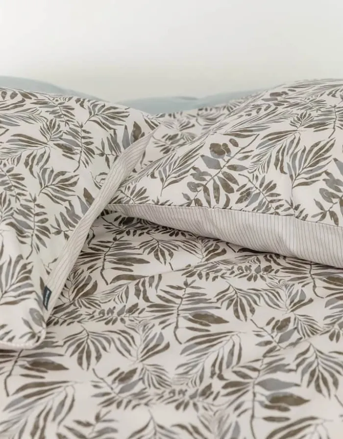 Marc O'Polo Mysen Sengetøj B 140 x L 220 cm - Bomuldssatin - Natural White