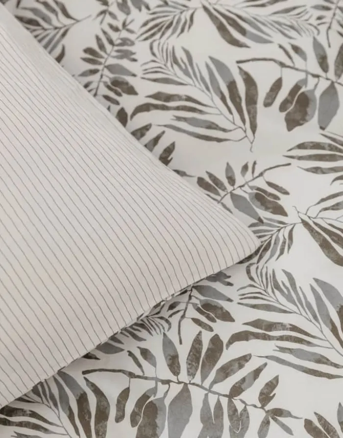 Marc O'Polo Mysen Sengetøj B 140 x L 220 cm - Bomuldssatin - Natural White