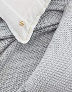Marc O'Polo Nordic Knite Pude B 30 x L 60 cm - Bomuld - Silver