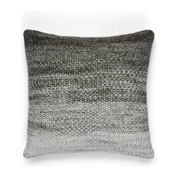 Marc O'Polo Nordic Knit Melange Pyntepude B 50 x L 50 cm - Økologisk bomuld - Grå