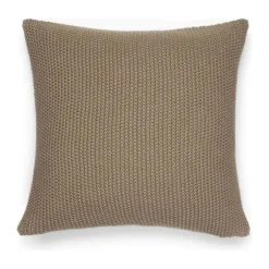 Marc O'Polo Nordic Knit Pyntepude B 50 x L 50 cm - Økologisk bomuld - Brun