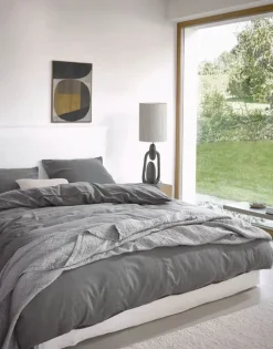 Marc O'Polo Senja Sengetøj B 140 X L 200 cm - Bomuld - Stone