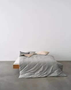 Marc O'Polo Sillia Sengetøj B 140 x L 220 cm - Bomuldssatin - Neutral grå