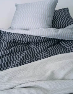 Marc O'Polo Sillia Sengetøj B 140 x L 220 cm - Bomuldssatin - Mørk marineblå