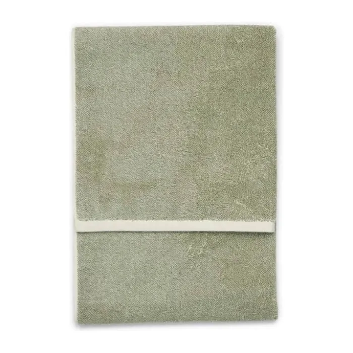 Marc O'Polo Timeless melange Håndklæde B 30 x L 50 cm - Bomuld - Grøn