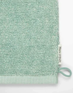 Marc O'Polo Timeless Melange Vaskeklud B 16 x L 22 cm - Økologisk bomuld - Lyseblå