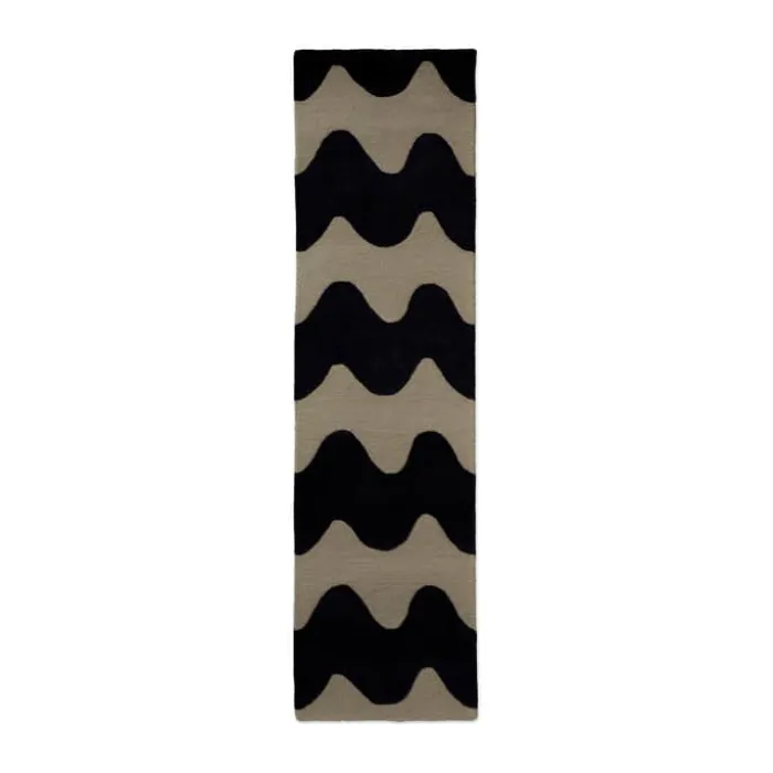 Marimekko by Brink & Campman Lokki Tæppeløber B 80 x L 300 cm - Uld - Grå