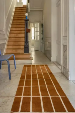 Marimekko by Brink & Campman Tiiliskivi Tæppeløber B 70 x L 245 cm - Uld - Brun