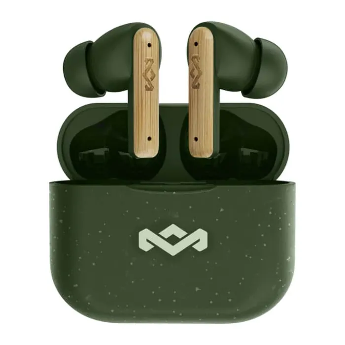 Marley Little Bird Høretelefoner 6 timers spilletid - Green