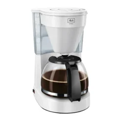 Melitta Kaffemaskine Easy II 10 kopper - Bryggetid: 9 min. - Kompakt design - Hvid