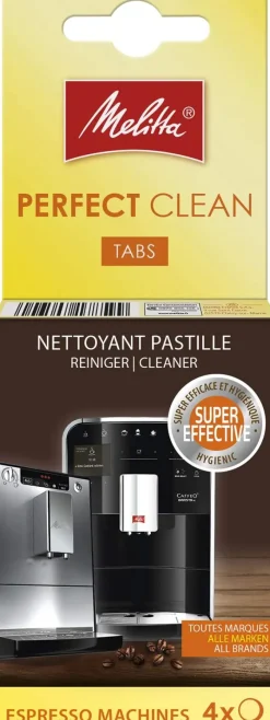 Melitta Rengøringtabs - 4 stk. Rengøring til espresso maskiner