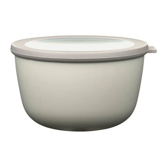 Mepal Cirqula Røreskål m. låg 2 liter - Polypropylen - Nordic white