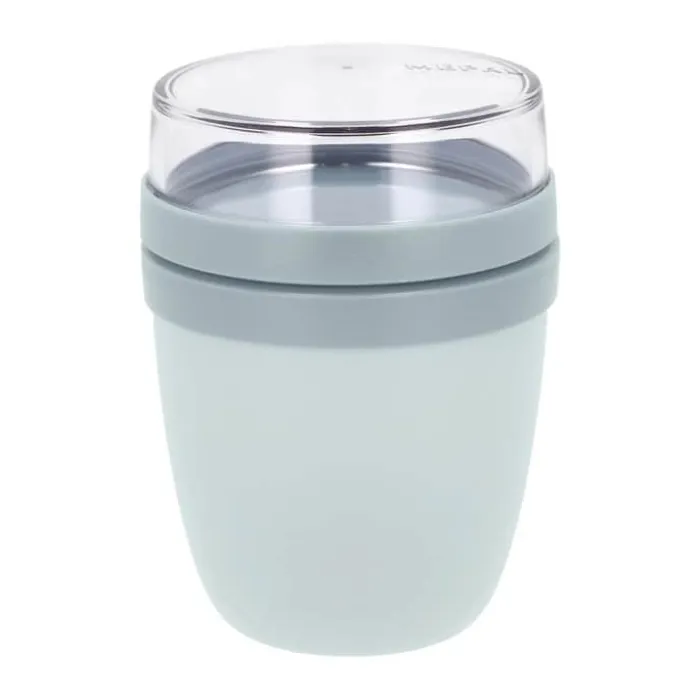 Mepal Elipse Frokostbæger 300+120 ml - PP-Plastik/PCTG - New Nordic Blue