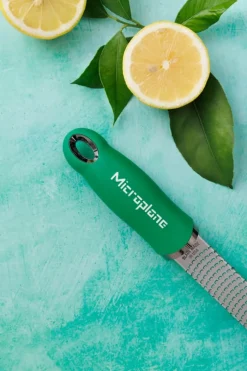 Microplane Premium Zester Rivejern Rustfrit stål - Grøn