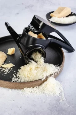 Microplane Professional Tromlerivejern L 19 cm - Rustfrit stål - Sort