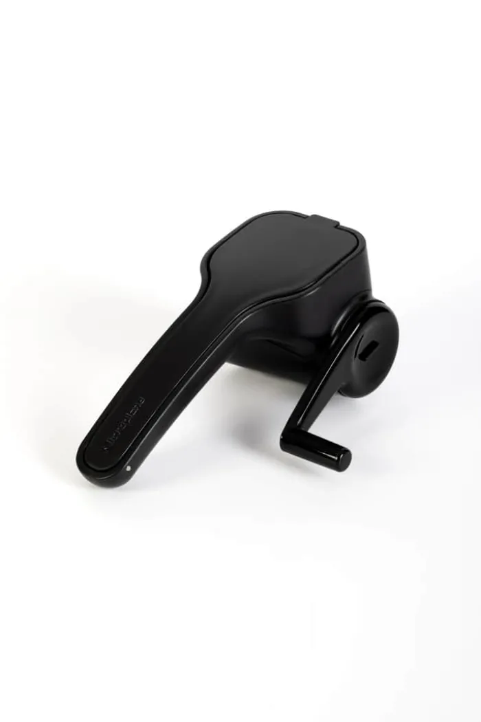 Microplane Professional Tromlerivejern L 19 cm - Rustfrit stål - Sort