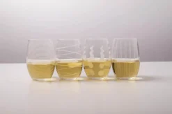 Mikasa Cheers Vandglas - 4 stk. 50 cl - Glas - Klar