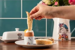 Mikasa Tipperleyhill Æggebæger - 2 stk. Ø 4 x H 5 cm - Porcelæn - Hvid