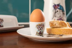 Mikasa Tipperleyhill Æggebæger - 2 stk. Ø 4 x H 5 cm - Porcelæn - Hvid