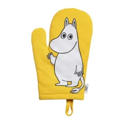 Moomin Arabia Arabia Køkken Ovnhandske L 28 cm - Bomuld/polyester - Gul