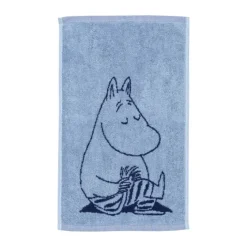 Moomin Arabia Håndklæde - Mumitroden B 30 x L 50 cm - Bomuld - Blå