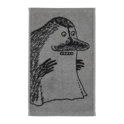 Moomin Arabia Håndklæde - Murren B 30 x L 50 cm - Bomuld - Grå