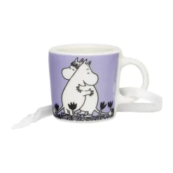 Moomin Arabia Kærlighed Minikrus H 3,1 cm - Vitroporcelæn - Lilla
