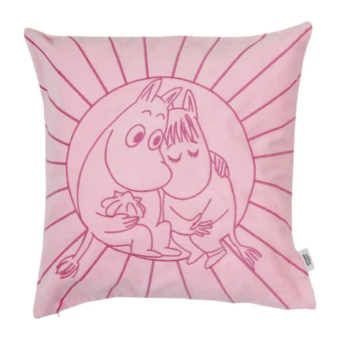 Moomin Arabia Kærlighed Pudebetræk B 50 x L 50 cm - Bomuld - Lyserød