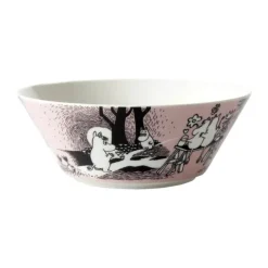 Moomin Arabia Kærlighed Skål Ø 15 cm - Vitroporcelæn - Lyserød