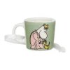 Moomin Arabia Kærlig omsorg Minikrus H 3,1 cm - Vitroporcelæn