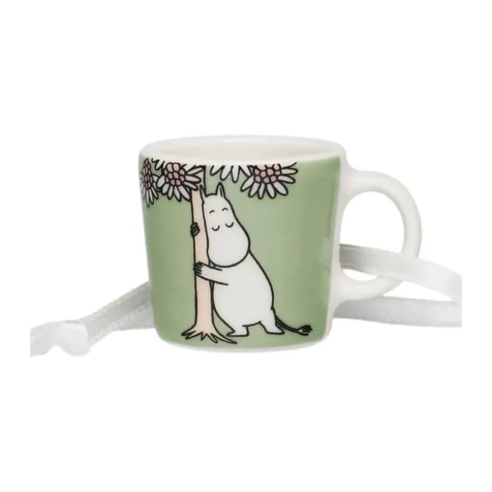 Moomin Arabia Kærlig omsorg Minikrus H 3,1 cm - Vitroporcelæn