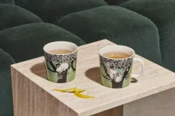 Moomin Arabia Krus 40 cl - Vitroporcelæn - Grøn