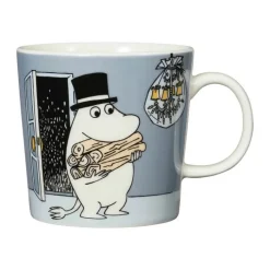 Moomin Arabia Krus - Mumifar 30 cl - Vitroporcelæn - Grå