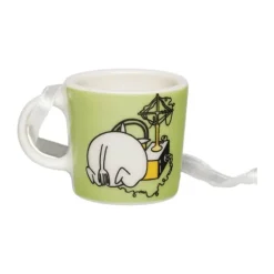 Moomin Arabia Minikrus - Mumitrold H 3,1 cm - Vitroporcelæn - Grøn