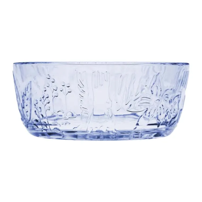 Moomin Arabia Moomin Littala Skål Ø 12 cm - Glas - Aqua blå