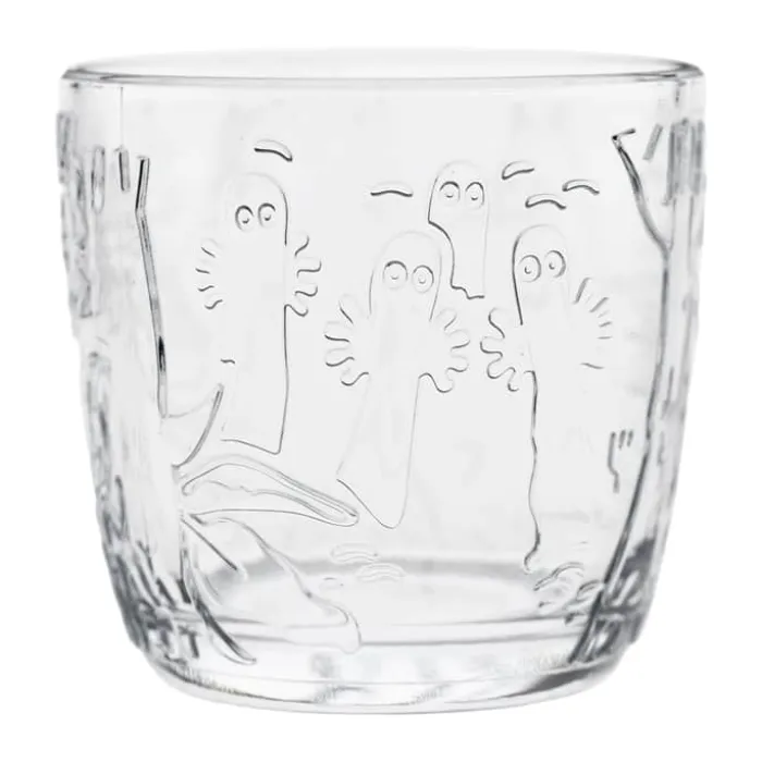 Moomin Arabia Moomin x Iittala Vandglas - Hattifnatterne - 2 stk. 28 cl - Glas - Klar