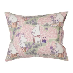Moomin Arabia Pudebetræk - Rosenhavemønsteret B 50 x L 60 cm - Bomuld - Multifarvet