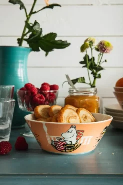 Moomin Arabia Skål - Mumimor Ø 15 cm - Vitroporcelæn - Marmelade