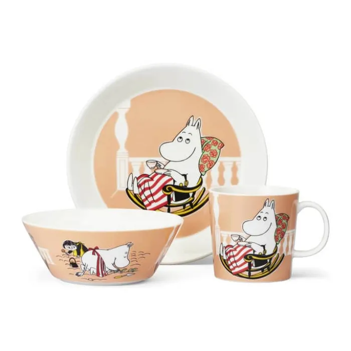 Moomin Arabia Skål - Mumimor Ø 15 cm - Vitroporcelæn - Marmelade