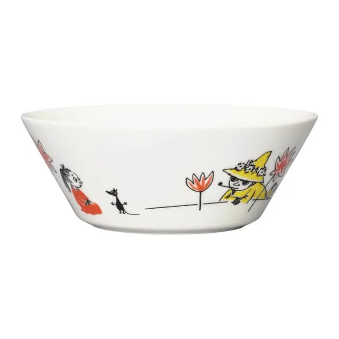 Moomin Arabia Skål - Mumrikken Ø 15 cm - Porcelæn - Hvid