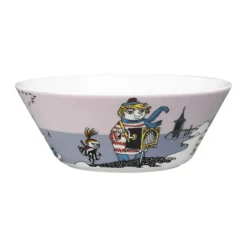 Moomin Arabia Skål - Tooticky Ø 15 cm - Vitroporcelæn - Lyserød