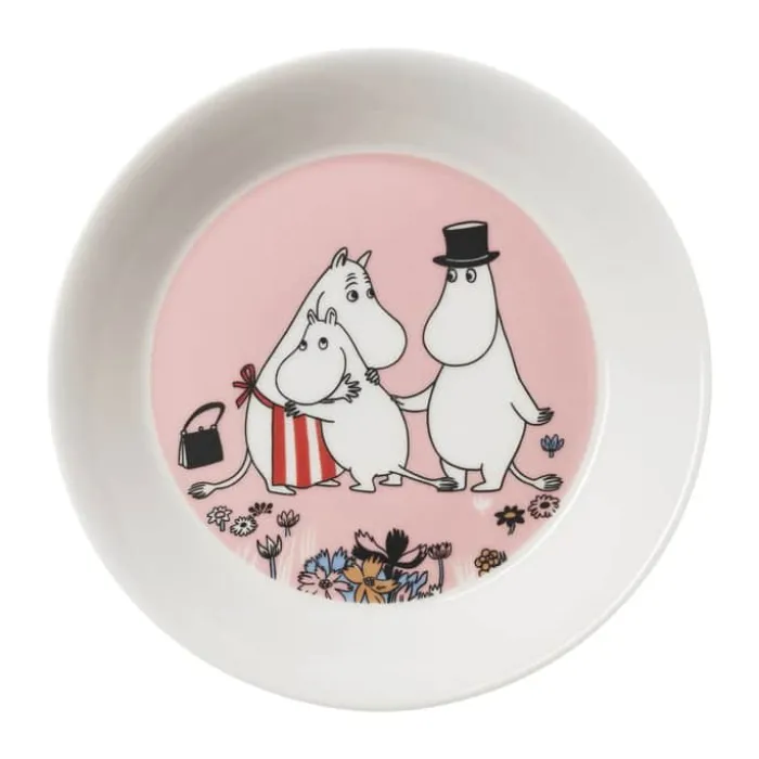 Moomin Arabia Underkop - Familietid Ø 15 cm - Vitroporcelæn - Multifarvet