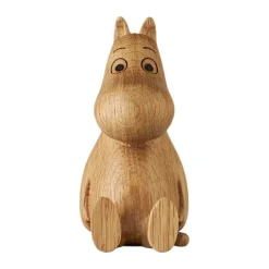 Moomin Mumitroldene Træfigur - Mumitrolden H 10 cm - Egetræ
