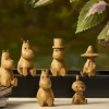 Moomin Mumitroldene Træfigur - Mumimor H 7,5 cm - Egetræ