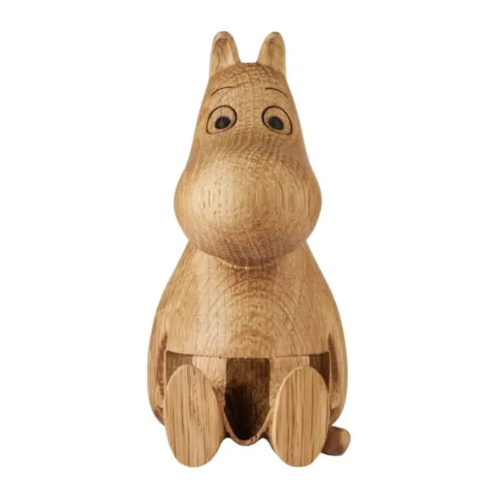 Moomin Mumitroldene Træfigur - Mumimor H 7,5 cm - Egetræ