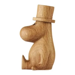 Moomin Mumitroldene Træfigur - Mumifar H 10 cm - Egetræ
