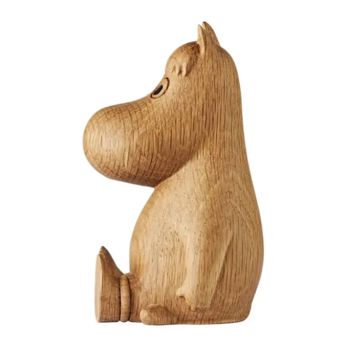 Moomin Mumitroldene Træfigur - Snorkfrøken H 10 cm - Egetræ