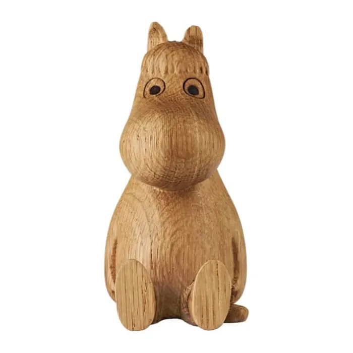 Moomin Mumitroldene Træfigur - Snorkfrøken H 10 cm - Egetræ