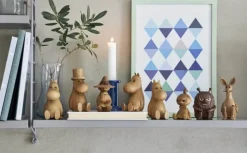 Moomin Mumitroldene Træfigur - Lille My H 7 cm - Egetræ