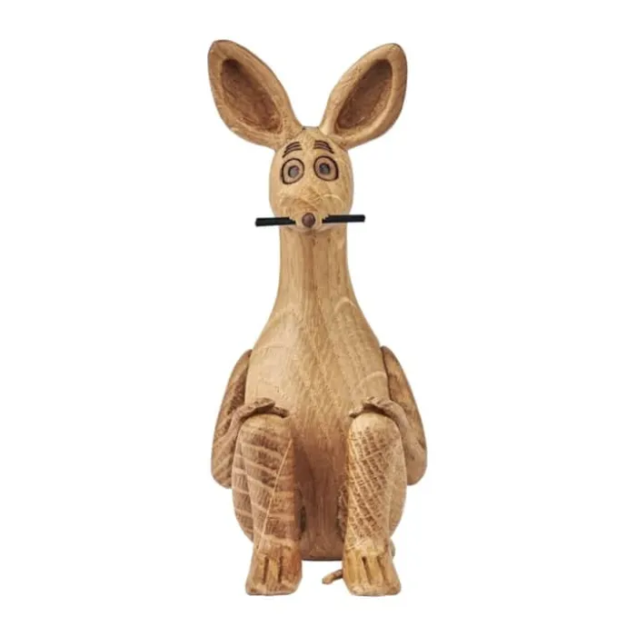 Moomin Mumitroldene Træfigur - Sniff H 10 cm - Egetræ